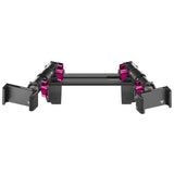 ‘15-‘20 Ford F-150, ‘17-‘22 Super Duty, ‘18-‘21 Expedition (See Compatibility Info For Year/Trim Details) Tackform Slim Track Dash Bracket With Dual 20LITE Phone Mounts
