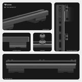 2004-2008 Ford F-150 Tackform Slim Track Dash Bracket With 20LITE Phone Mount