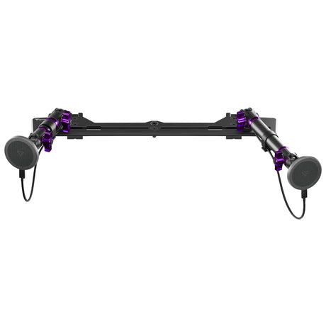 2021+ Ford Bronco & Bronco Raptor (Non-Sport) Tackform Slim Track Dash Bracket With Dual MagSafe Charging Phone Mounts
