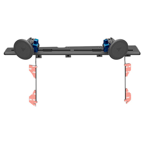2016-2023 Toyota Tacoma Tackform Slim Track Dash Bracket With Dual MagSafe Phone Mounts