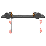 2016-2023 Toyota Tacoma Tackform Slim Track Dash Bracket With Dual MagSafe Phone Mounts