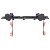 2016-2023 Toyota Tacoma Tackform Slim Track Dash Bracket With Dual MagSafe Phone Mounts