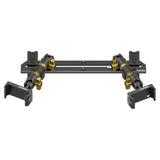 2023-2026 Ford Super Duty (F-250 Through F-600) Tackform Slim Track Dash Bracket With Dual 20LITE Phone Mounts