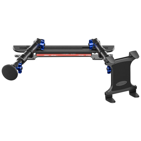 2024+ Ford F-150 (See Compatibility Info For Specific Year/Trim Fitment Details) Tackform Slim Track Dash Bracket With MagSafe Phone Mount and Tablet Holder | Telescoping Arm