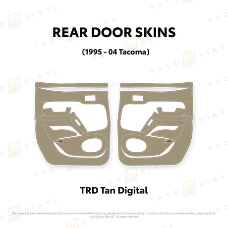 1995-04 Tacoma Door Skins