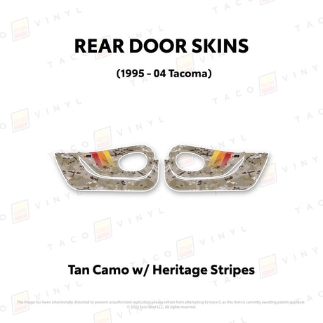 1995-04 Tacoma Door Skins (Lower Section)