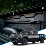 Integral Rails (Compact) - Bedside Rail System - Chevrolet & GMC 2500/3500 (2020+ 6'10" Bed Only)