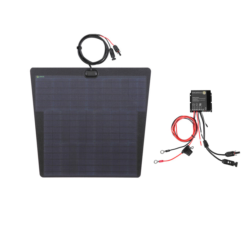 Toyota 4Runner 2nd Gen(1989-1995) Lensun 45W 12V Car Hood Flexible Solar Panel-5