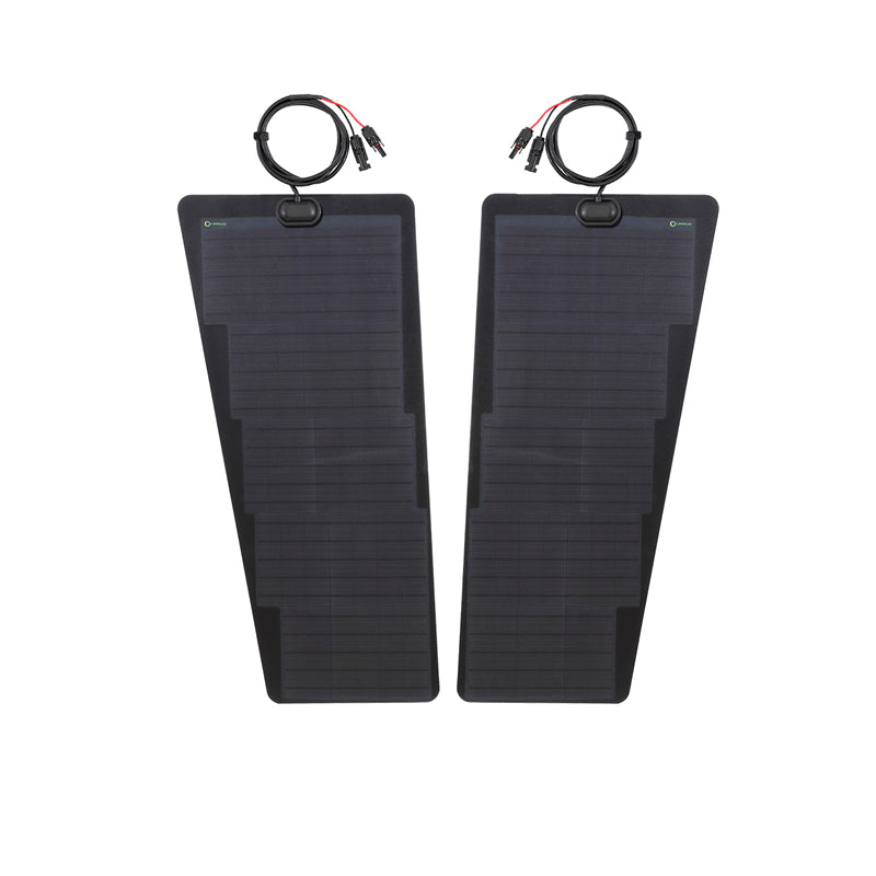 Toyota Highlander (2019-Present) Lensun 90W Hood Flexible Solar Panel-2