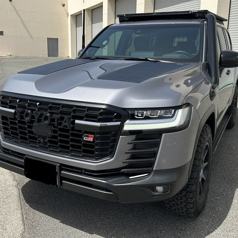 Toyota LandCruiser 300 LC300 Lensun 110W Hood Flexible Solar Panel-3