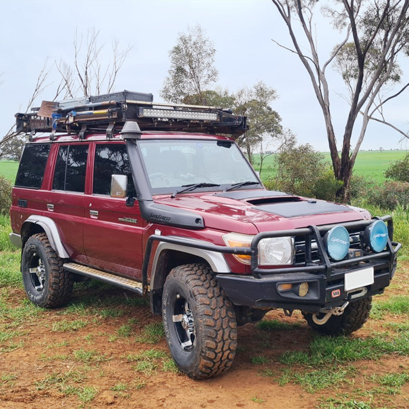 Toyota LandCruiser 70 Sereis VDJ76 Lensun 85W Hood/Bonnet Flexible Solar Panel-2