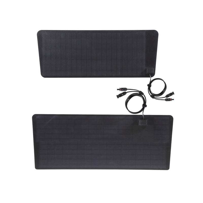 Toyota LandCruiser 70 Sereis VDJ76 Lensun 85W Hood/Bonnet Flexible Solar Panel-3