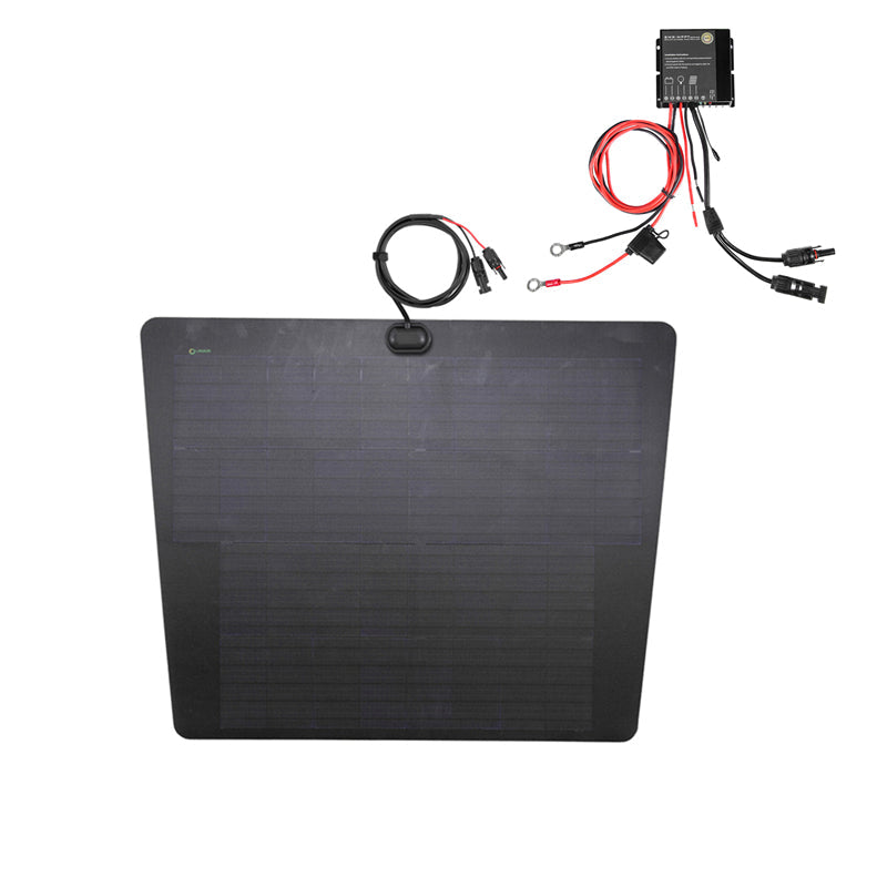 Toyota Tundra 2nd Gen (2014-2021) Lensun 90W Hood Flexible Solar Panel