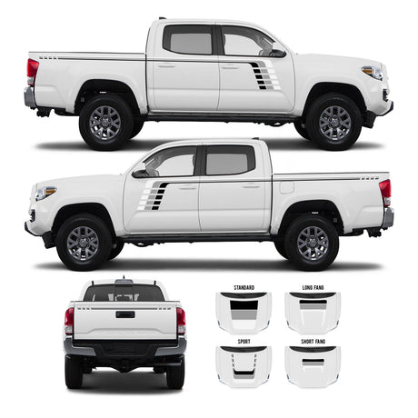 2016-2023 Tacoma Checkered Stripe Kit