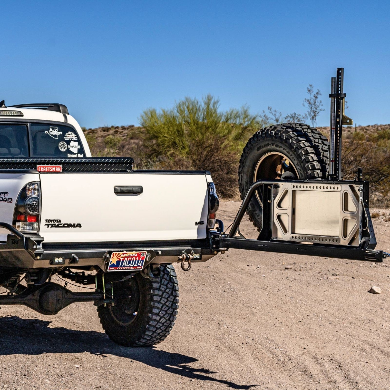 Toyota Tacoma High Clearance Rear Bumper / 2nd Gen / 2005-2015