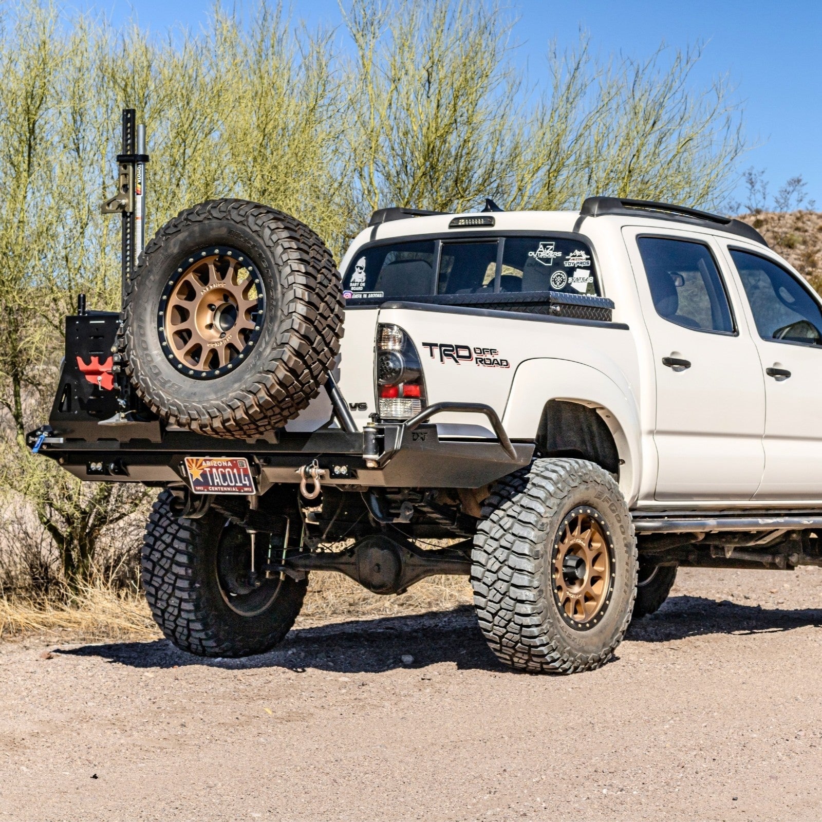 Toyota Tacoma High Clearance Rear Bumper / 2nd Gen / 2005-2015
