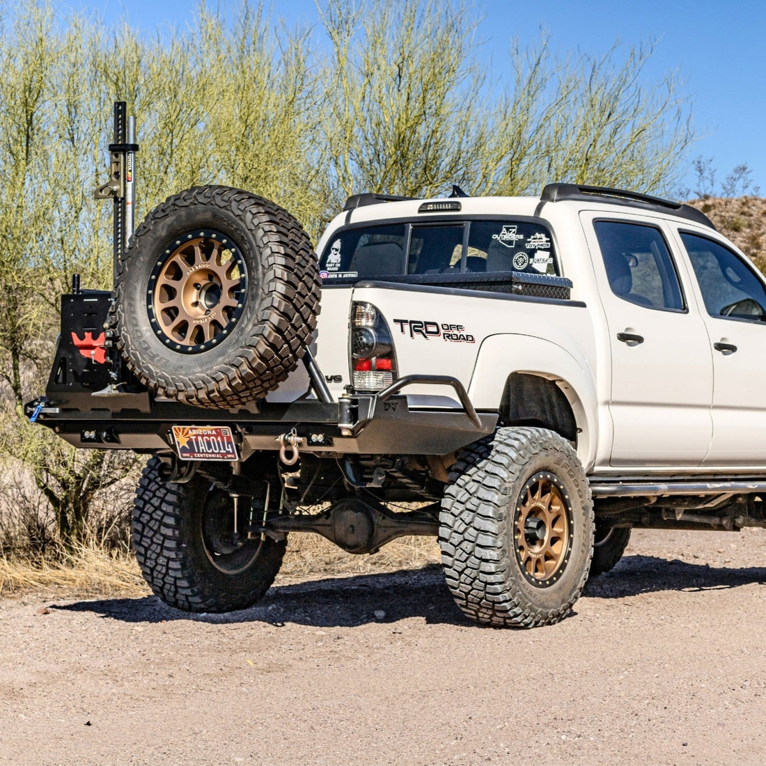 Toyota Tacoma High Clearance Rear Bumper / 2nd Gen / 2005-2015