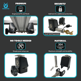 The Slipstream - Quick Release Tent Mounts