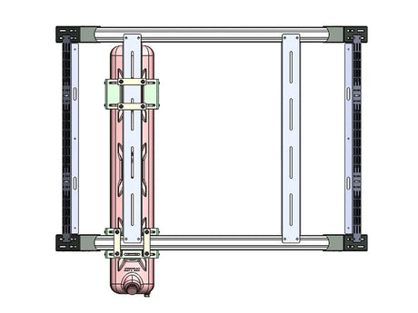 WaterPORT 8.0 Gallon Water Tank Bed Rack Mount