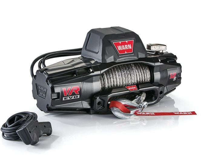 WARN VR EVO 12-S STANDARD DUTY 12,000LB WINCH WITH SYNTHETIC ROPE