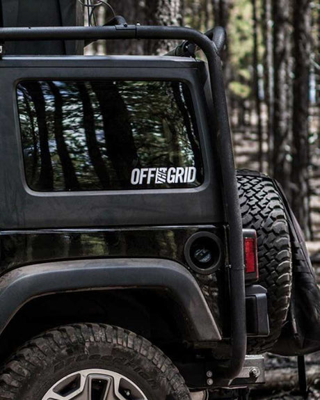 OFF THE GRID Solid Logo Decal - 7 Colors
