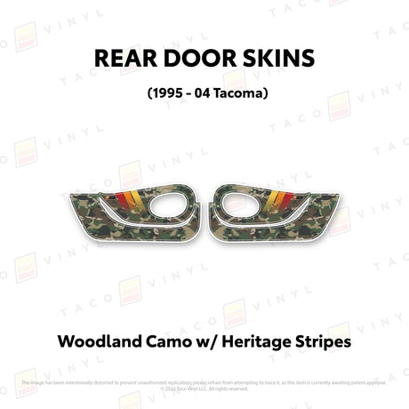 1995-04 Tacoma Door Skins (Lower Section)