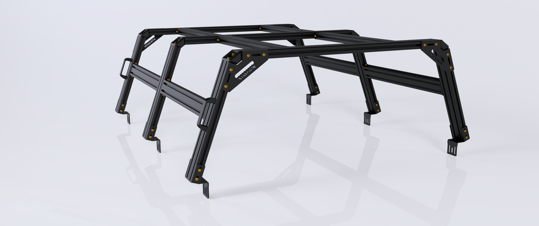 XTR3 Build-Your-Own Bed Rack - Dodge Ram HD 2500 / 3500 Tapered Bed