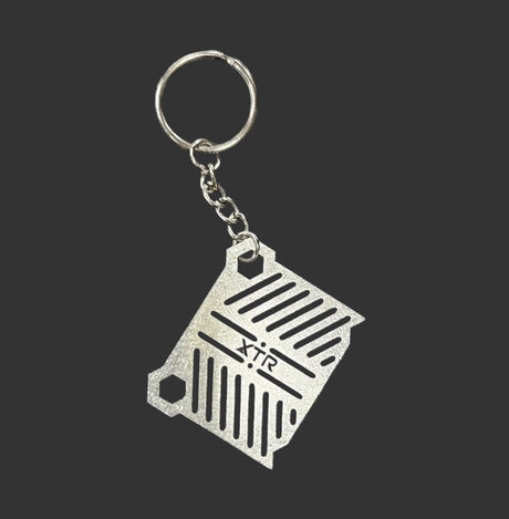 Molle panel metal key holder for off-road use