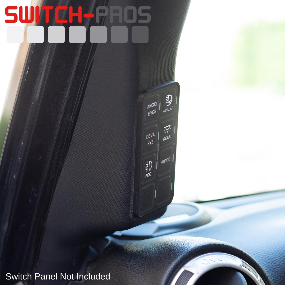 A-PILLAR REPLACEMENT PANEL 2011-2017 Jeep Wrangler JK - Xtrusion Overland