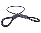 A6 Adventure Equipment Cable Lock - Black - (Cable Only) - Xtrusion Overland