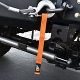 A6™ WINCH HOOK Pull Strap - 1 inch wide - Xtrusion Overland