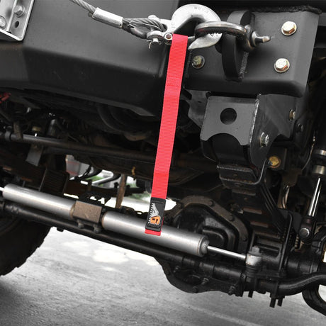 A6™ WINCH HOOK Pull Strap - 1 inch wide - Xtrusion Overland