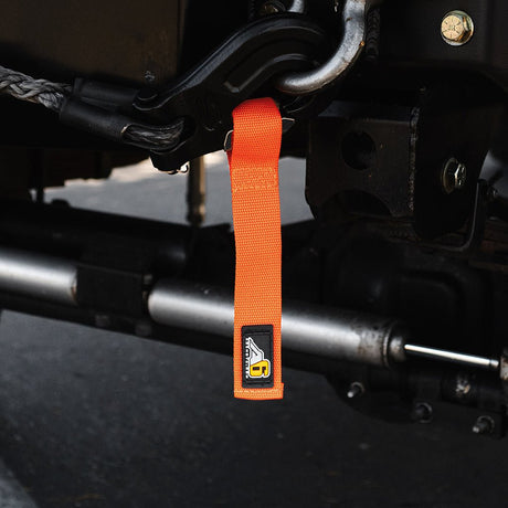 A6™ WINCH HOOK Pull Strap - 1.5 inch wide - Xtrusion Overland