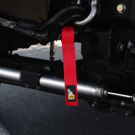 A6™ WINCH HOOK Pull Strap - 1.5 inch wide - Xtrusion Overland