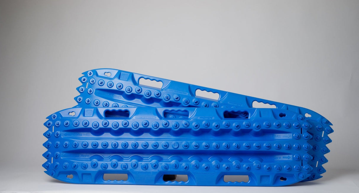 ActionTrax Recovery Boards Blue Pair - USA-Made Off-Road Traction Mats - Xtrusion Overland