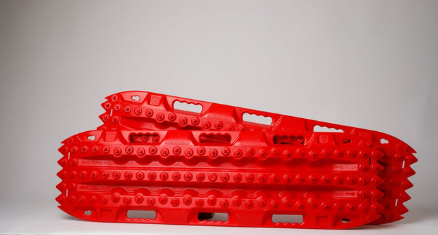 ActionTrax Recovery Boards - Red Pair | Off-Road Traction Mats USA Made - Xtrusion Overland
