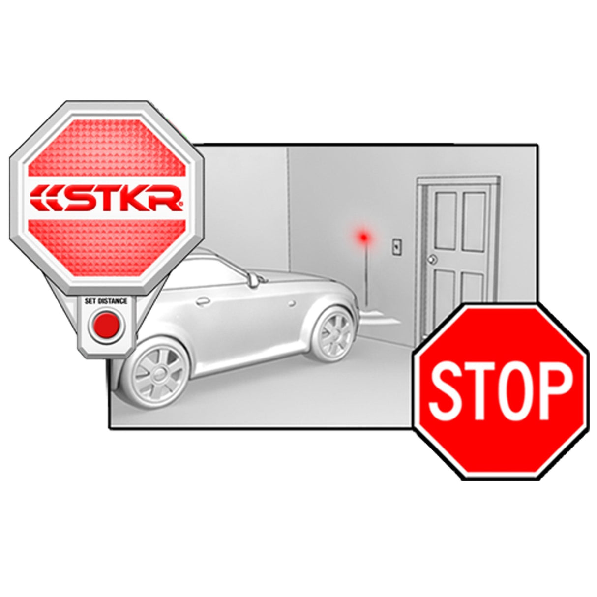 Adjustable Garage Parking Sensor LT - Xtrusion Overland