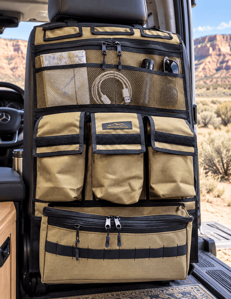Adventure Ready 3 Seat Organizer - Xtrusion Overland