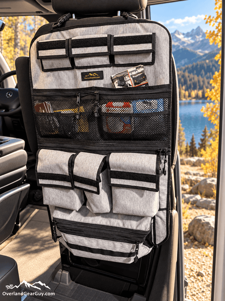 Adventure Ready 3 Seat Organizer - Xtrusion Overland