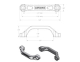 Agency 6 Billet Grab Handles 6" - Pair - Xtrusion Overland