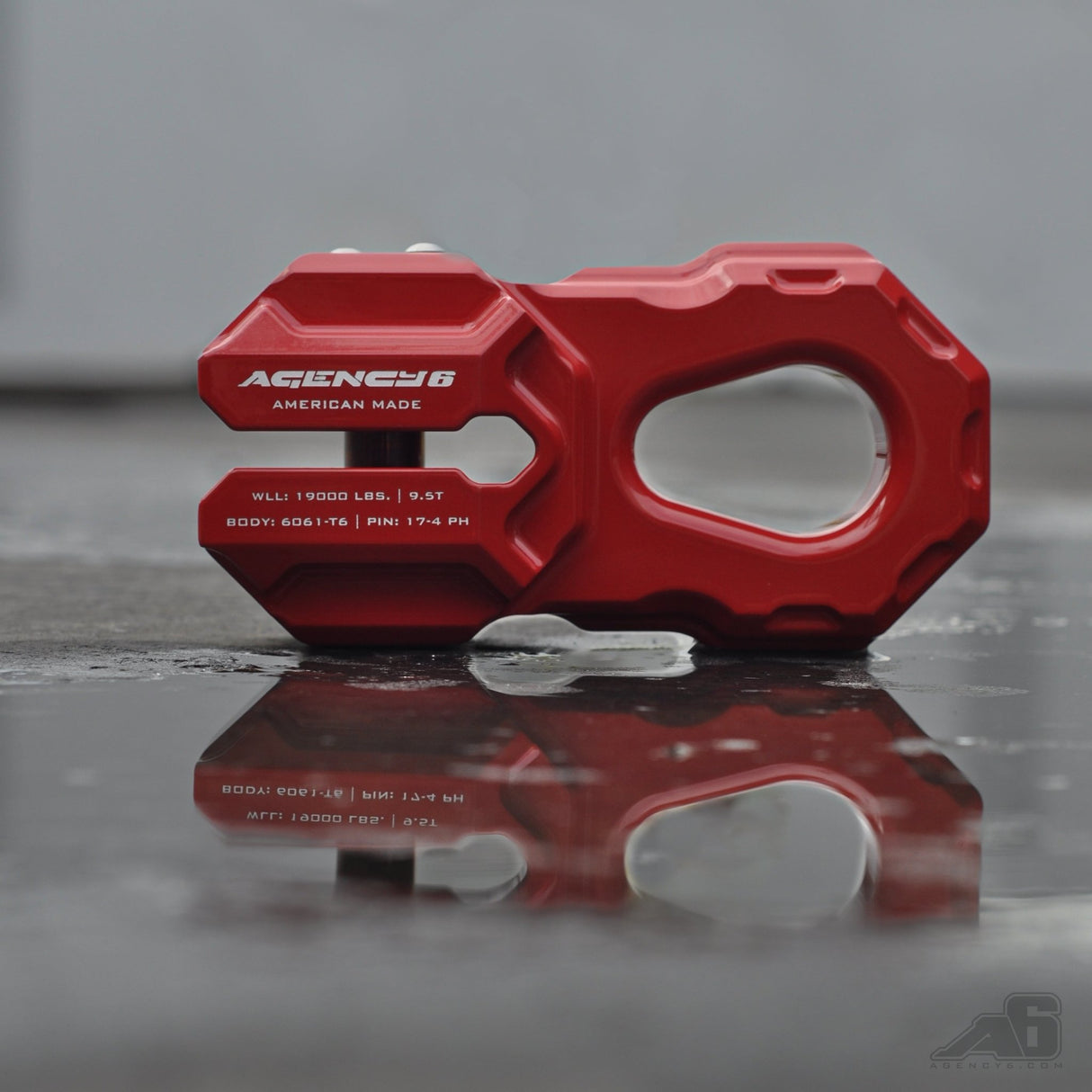 Agency 6 Billet Winch Shackle - Xtrusion Overland