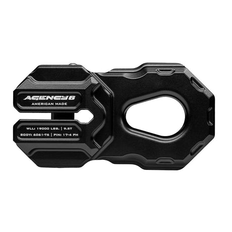 Agency 6 Billet Winch Shackle - Xtrusion Overland