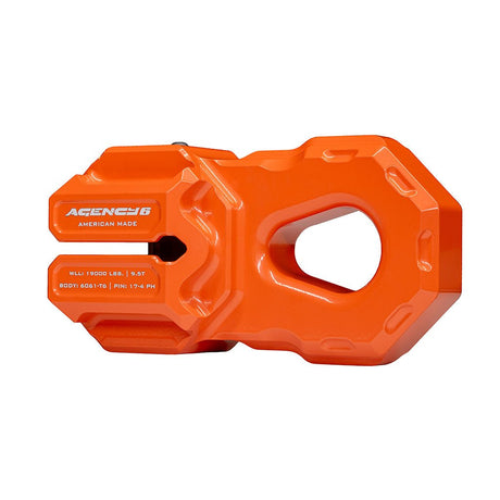 Agency 6 Billet Winch Shackle - Xtrusion Overland