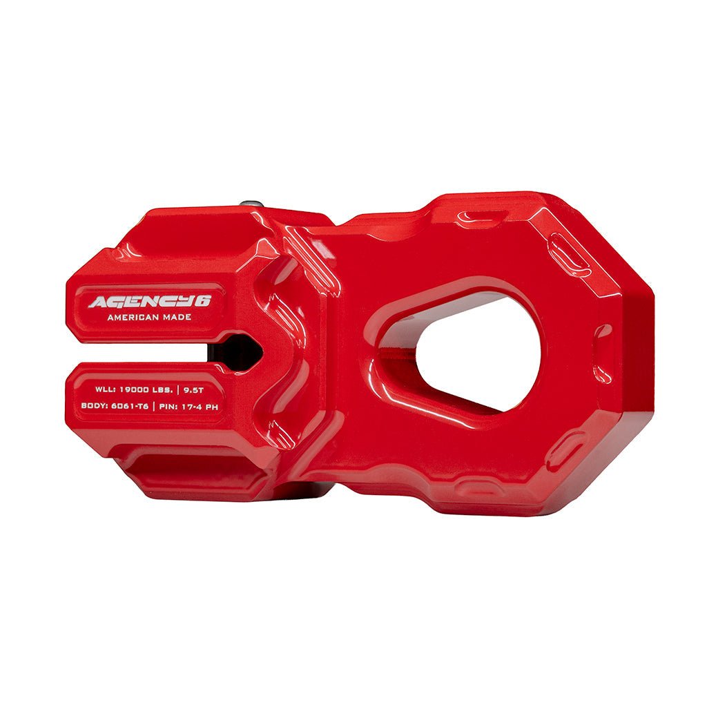 Agency 6 Billet Winch Shackle - Xtrusion Overland