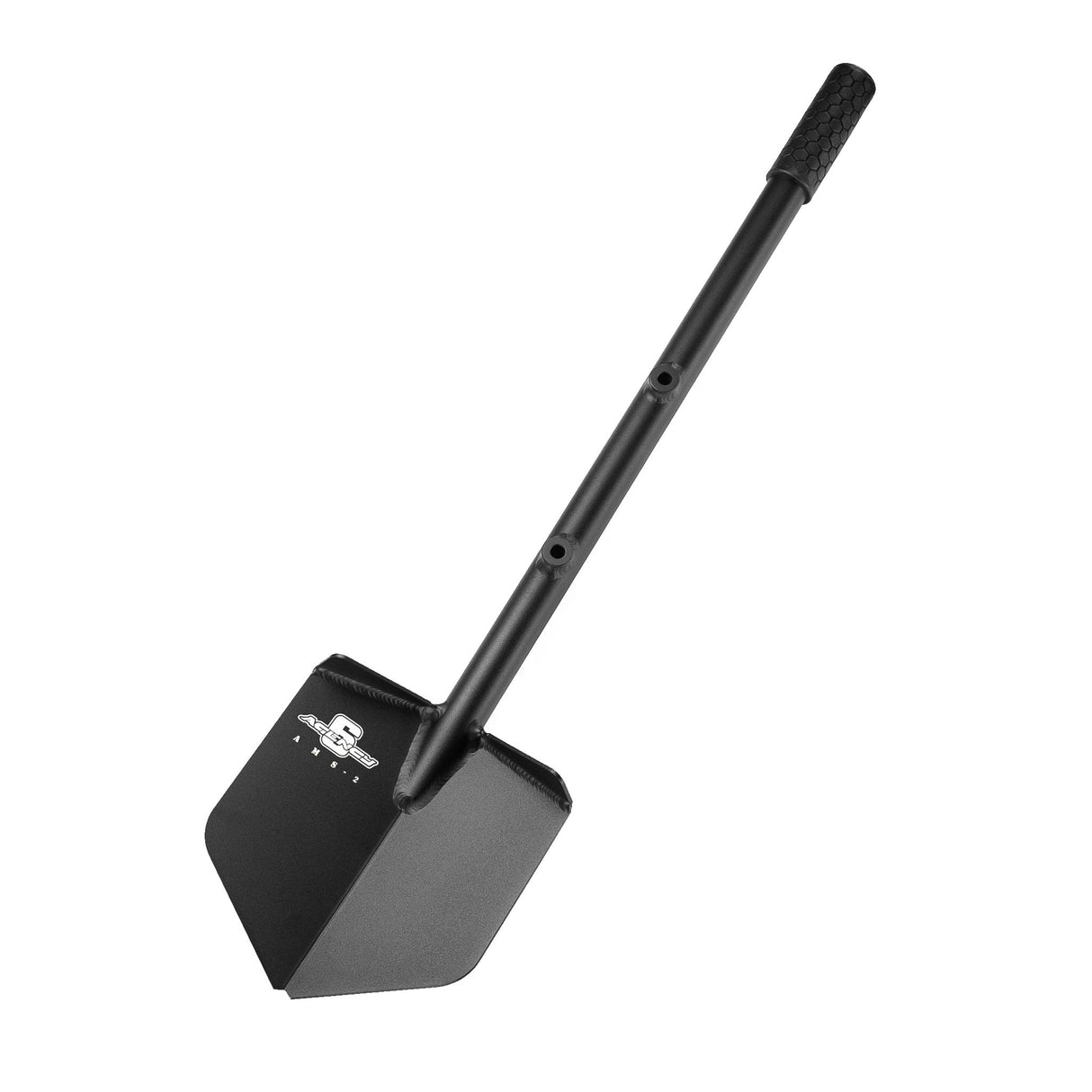 Agency 6™ LONG SHOVEL - POWDER COAT BLACK - Xtrusion Overland