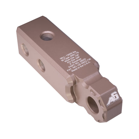 Agency 6 Recovery Hitch Shackle Block - 2" Receiver - Xtrusion Overland
