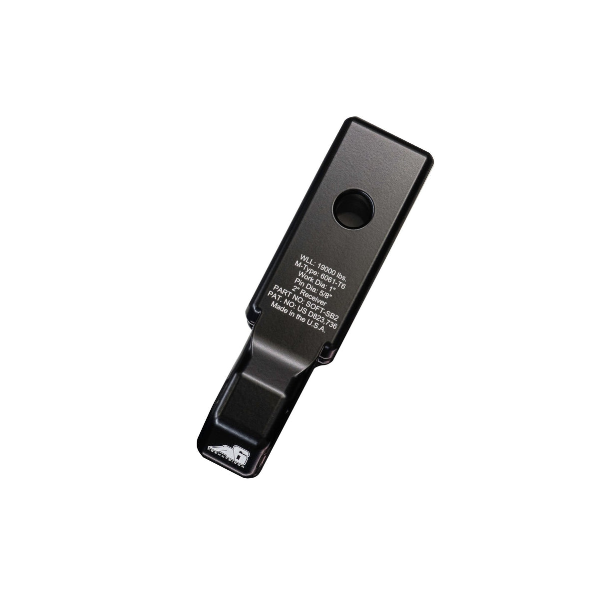 Agency 6 Soft Shackle Recovery Block – 2" Receiver - Xtrusion Overland