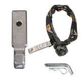 Agency 6 Soft Shackle Recovery Block with Soft Shackle & Hitch Pin – 2" Receiver - Xtrusion Overland