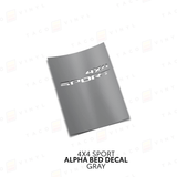 Alpha Bed Decals - Xtrusion Overland