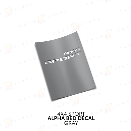 Alpha Bed Decals - Xtrusion Overland